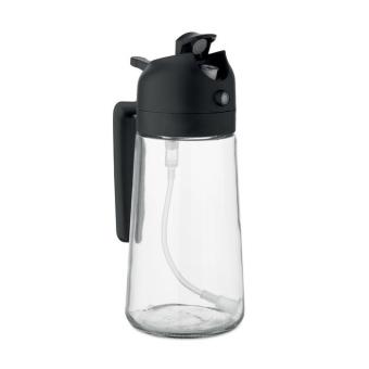DIP Ölspender & Zerstäuber Glas Schwarz