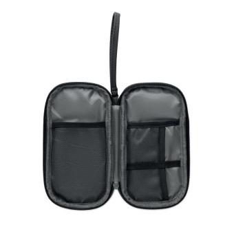 ALLTHERE Tech organiser pouch 600D RPET Black
