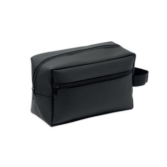DOPPKIT Toiletry bag in 600D RPET Black