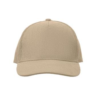 WALE Baseball Kappe 5 Panels Cord Beige
