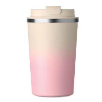 BRACE GRADIENT Doppelwandiger Becher 350 ml Creme