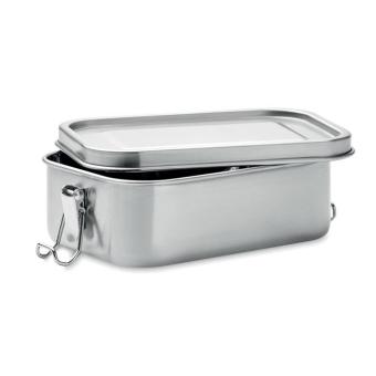 GOBUDDY Lunch box 750mL Flat silver