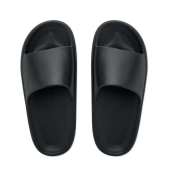 EVASLIDE Unisex EVA sliders size 40/41 Black