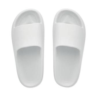 EVASLIDE Unisex EVA sliders size 40/41 White