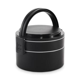 ENSALA PP two-tier lunch box 950 ml Black