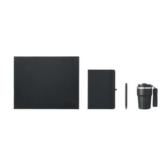ENGAGE Geschenkset 3-teilig Schwarz