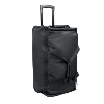 ITFITS Duffle bag trolley 600D RPET Black