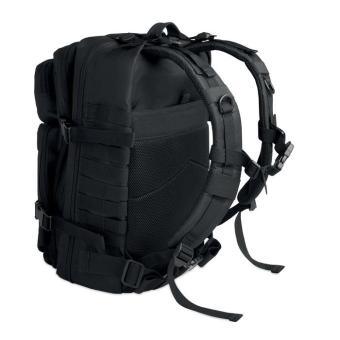 CARRYCONFI Outdoor-Rucksack 600D RPET Schwarz