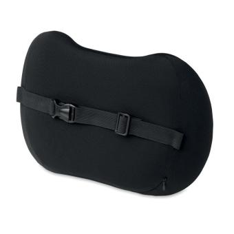 NECKRES Memory-Schaum-Kissen Schwarz