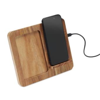 FINWOOD Ladestation & Bilderrahmen Holz