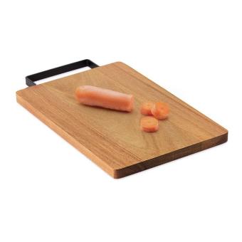 ASTA Acacia board with steel handle Timber