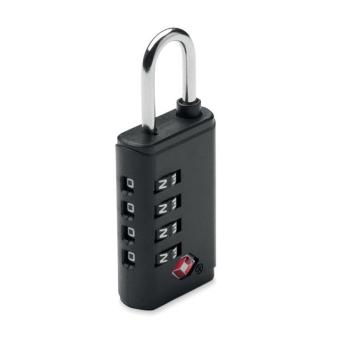 TSA 4-digit combination lock Black