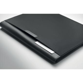 PROFILE4 A4 portfolio with notepad Black