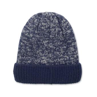 PUNTOS Beanie mit Bündchen Blau