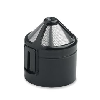 Wiederverwendbarer Kaffeefilter Schwarz