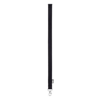 LANY RPET Lanyard in RPET 20 mm Black