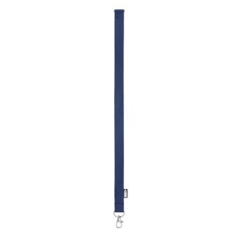 LANY RPET Lanyard RPET 20mm Blau
