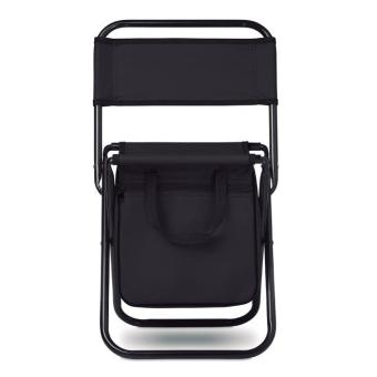 SIT & DRINK Foldable 600D chair/cooler Black