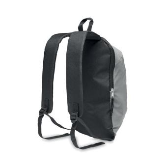 VISIBACK High reflective backpack 600D Flat silver