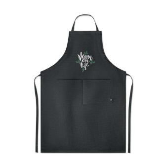 NAIMA APRON Hemp adjustable apron 200 gr/m² Black