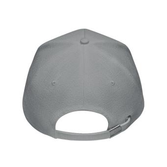 NAIMA CAP Hanf Baseball Kappe 5 Panele Grau