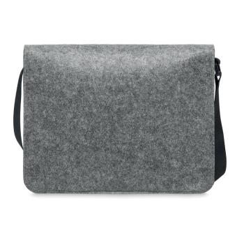 BAGLO RPET felt laptop bag Convoy grey