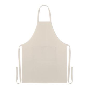 RAIPUR Organic cotton apron 200 gr/m² Fawn