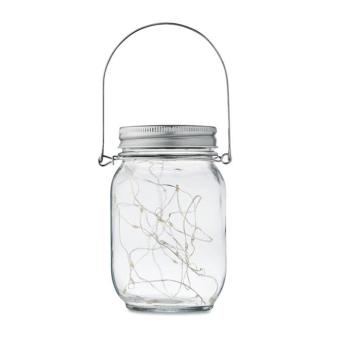 POT LAMP Solar mason jar outdoor lamp Transparent