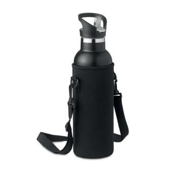 TIKSI Isolierflasche 700ml Schwarz