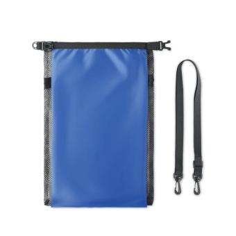 SCUBA MESH Waterproof bag 6L with strap Bright royal