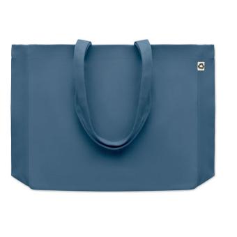 RESPECT COLOURED Recycelte Canvas-Tasche Blau