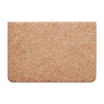 GRACE Cork laptop bag magnetic flap Fawn