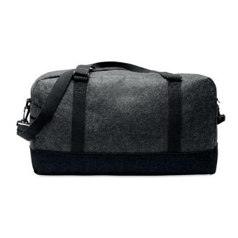 INDICO BAG Weekender RPET-Filz Steingrau