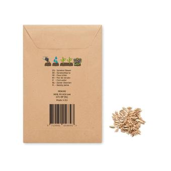 SEEDLOPE Flowers mix seeds in envelope Fawn