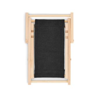 SILLITA Deckchair-shaped phone stand Black