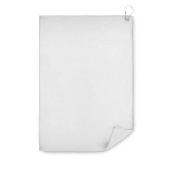 TOWGO RPET golf towel with hook clip White