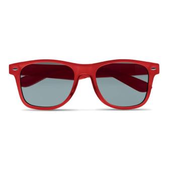 MACUSA Sunglasses in RPET Transparent red