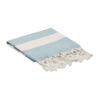 AGOURA Hamman towel blanket 140 gr/m² Aztec blue