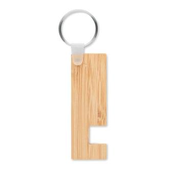 GANKEY Bamboo stand and key ring Timber