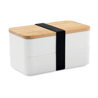 BAAKS Lunch box in PP and bamboo lid 