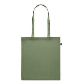 ZOCO COLOUR Recycled cotton shopping bag Green