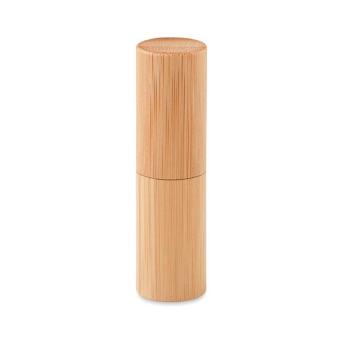 GLOSS LUX Lip balm in bamboo tube box Timber