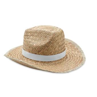 TEXAS Natural straw cowboy hat 