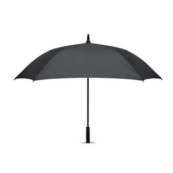 COLUMBUS 27" Regenschirm, quadratisch Schwarz