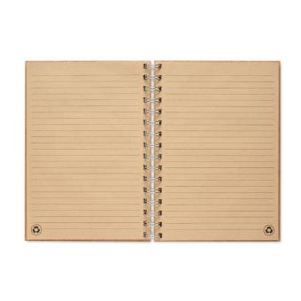 BRAM A5 ring bound Bamboo notebook Timber