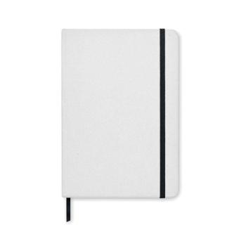 STEIN A5 notebook recycled carton White