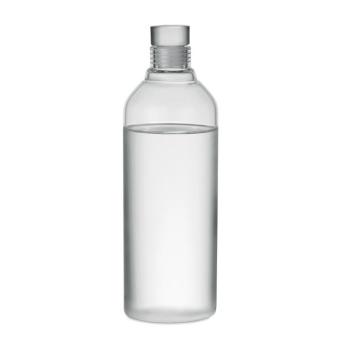 LARGE LOU Borosilicate bottle 1L Transparent