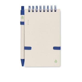 MITO SET A6 milk carton notebook set Aztec blue