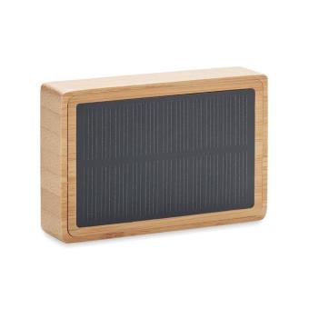 SOLAE Solar bamboo wireless speaker Timber