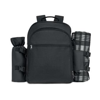 DUIN 4 person Picnic backpack Black